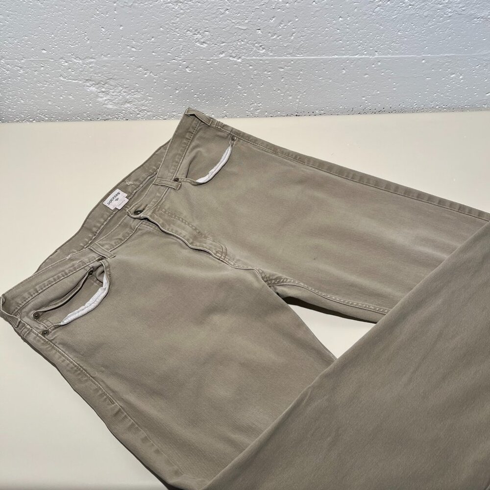 Dockers Men's Straight Fit Distressed Khaki Denim Jeans